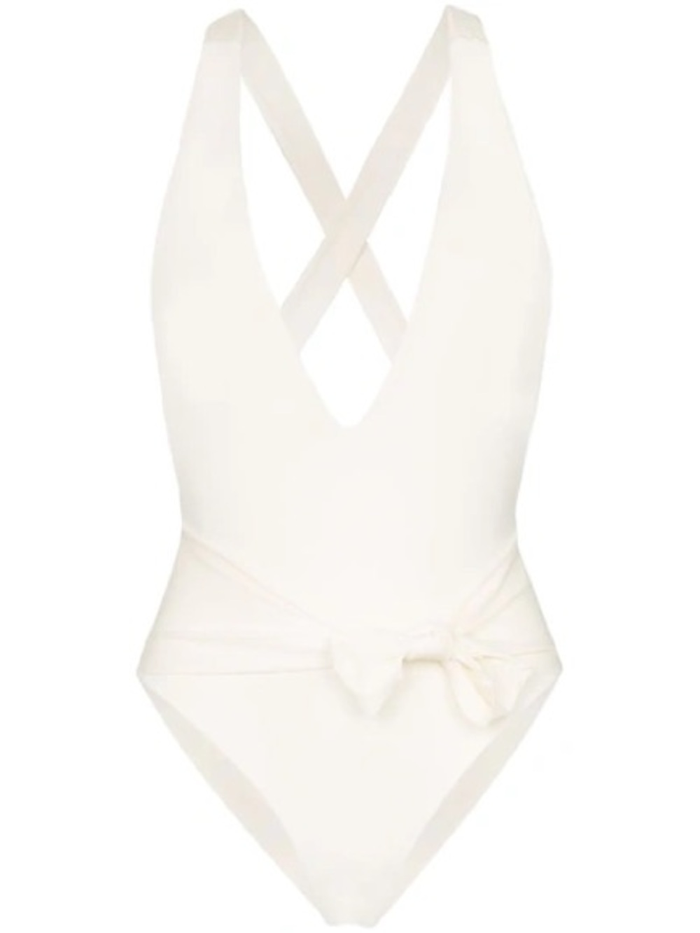 Juillet Swim Tie Waist One Piece Swimsuit Bali Large